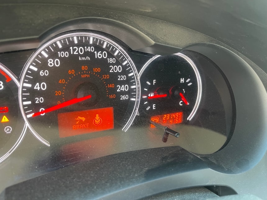 Speedometer dashboard